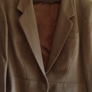 Beautiful Wool Tweed Short Jacket by Evan Picone. Sz 14